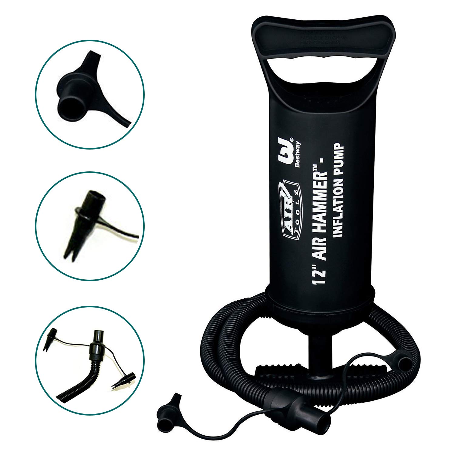 Χειροκίνητη Τρόμπα Διπλής Ενέργειας 30cm - Bestway Air Hammer